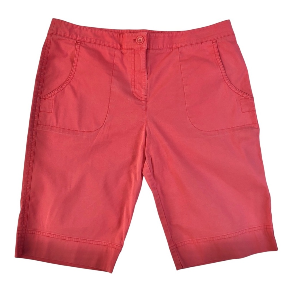 TOMMY BAHAMA | Womens Salmon Cargo Shorts Coral Women's Bermuda Shorts